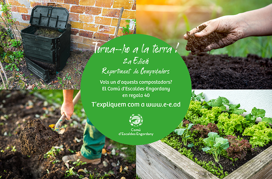 Segona campanya de distribució de compostadors